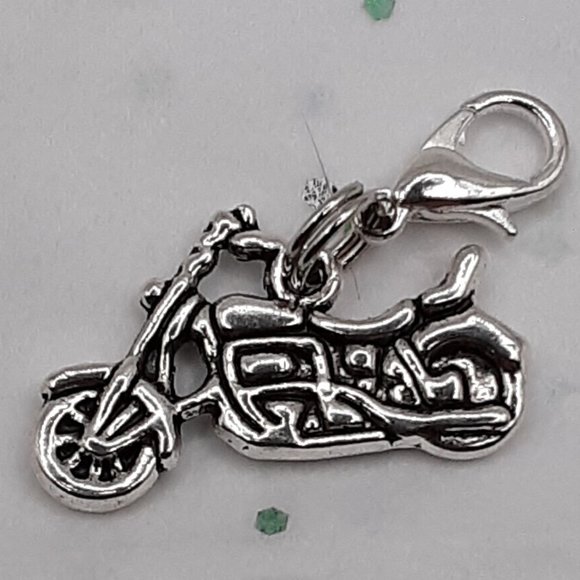 COPY - Daryl Dixon Motorcycle Walking Dead Zipper Pull Charm Unisex Bikers Zomb… - Picture 2 of 3